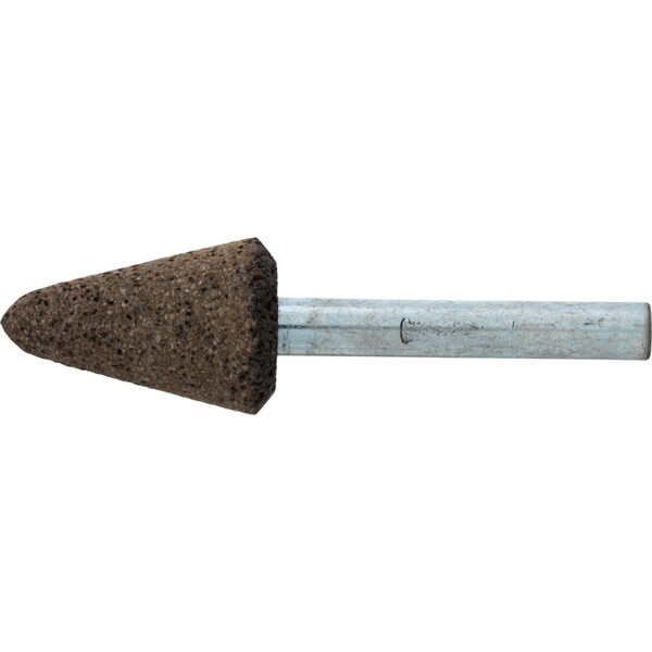 Pferd A5 Resin Mounted Point 1/4" Shank - Aluminum Oxide 30 Grit INOX EDGE 35109 - main